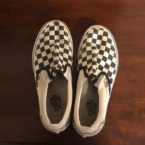 Checkered Vans